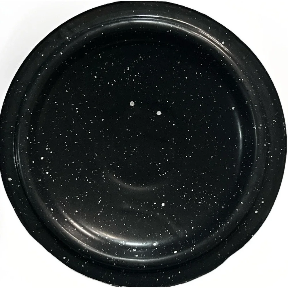 Enamelware Stock‎ Pot w/ Lid, Steamer Insert & Pan